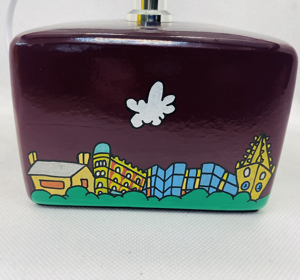 Thumbnail: Sheffield lamp - purple summer 