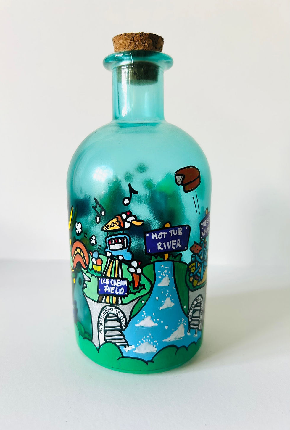 Thumbnail: Magical island bottle vase 