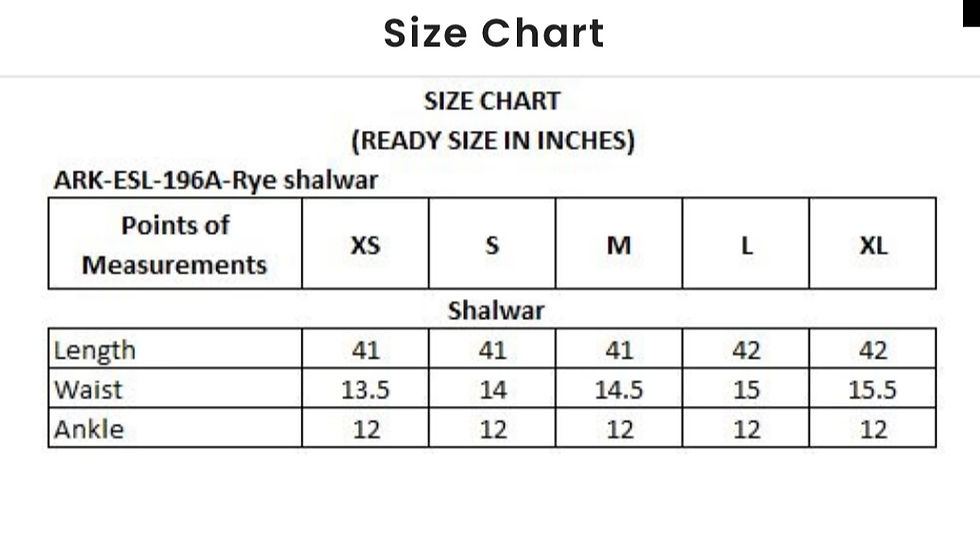 Thumbnail: Off white shalwar- Armas (medium,large)