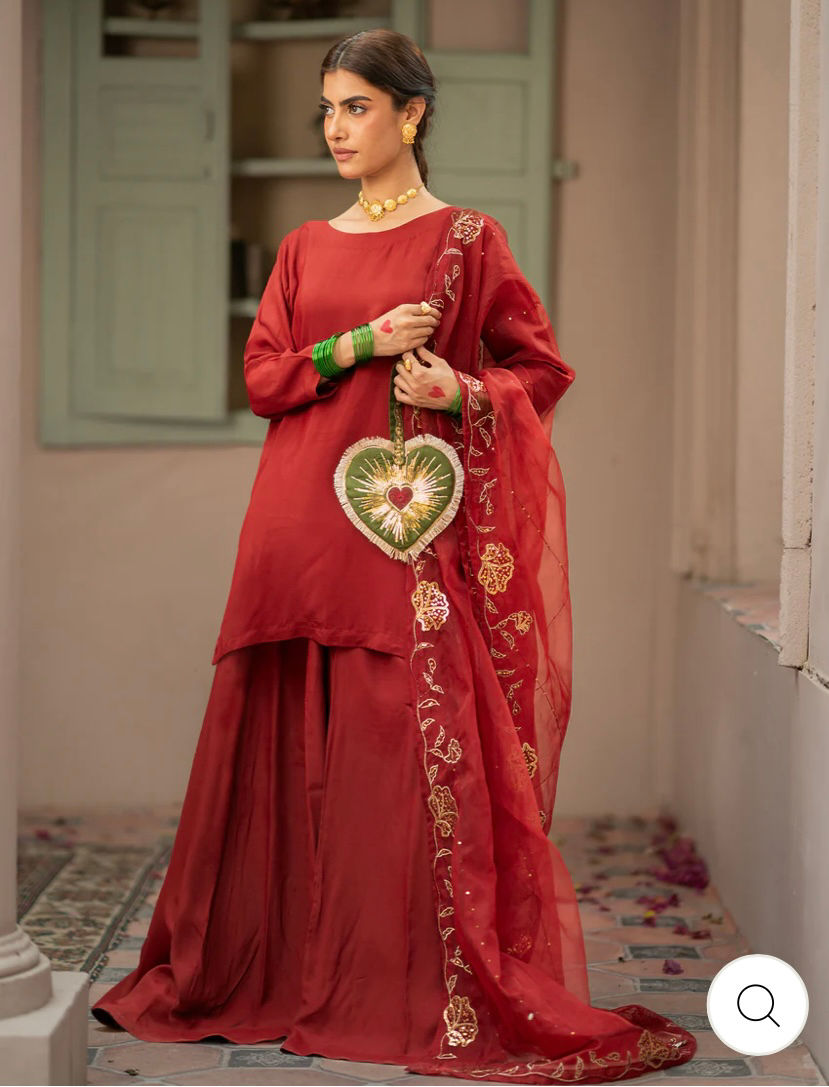Red 3pcs- Tabassum (Small/Medium/large)