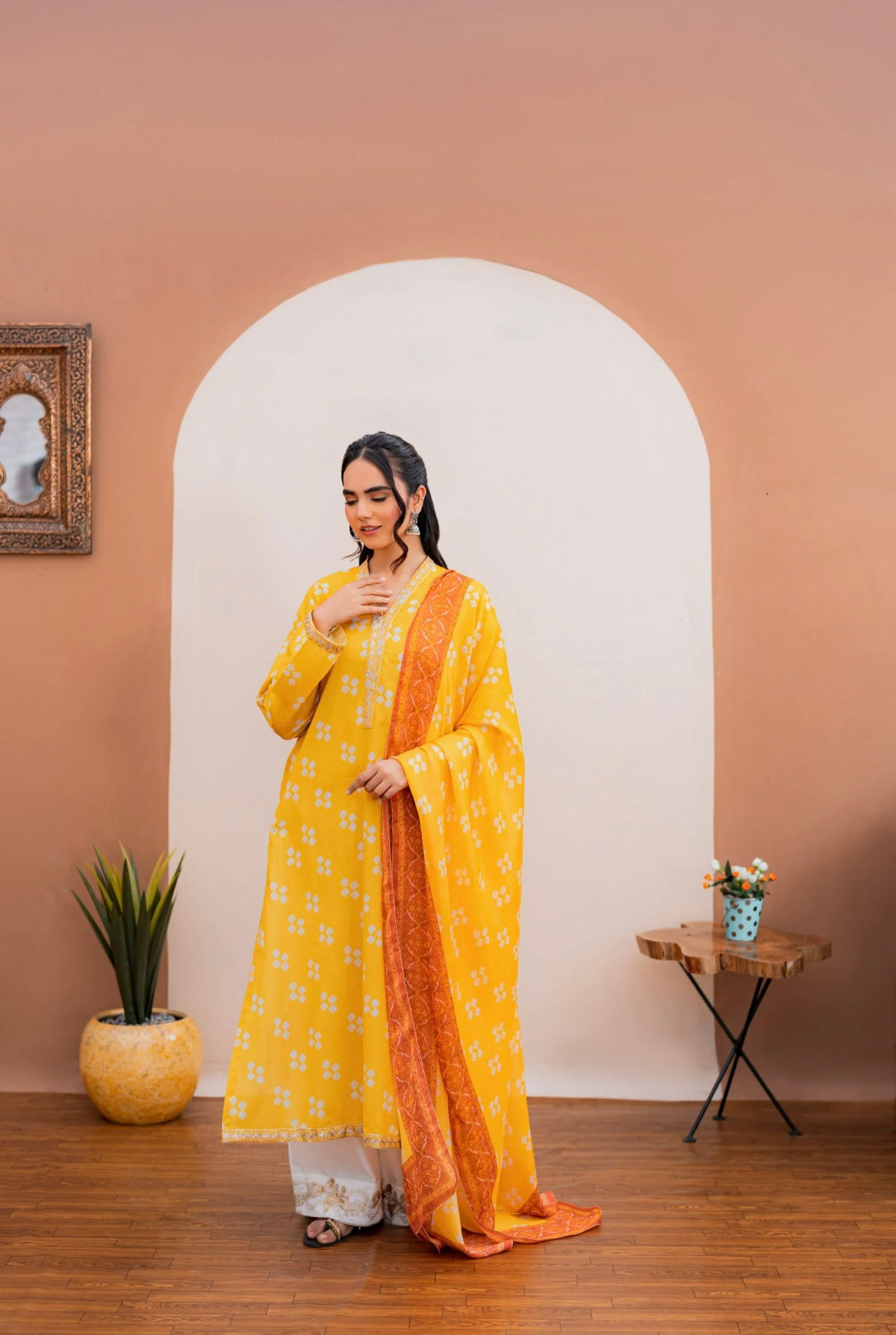 Yellow 3pcs- Kastoor (medium,large,Xl)