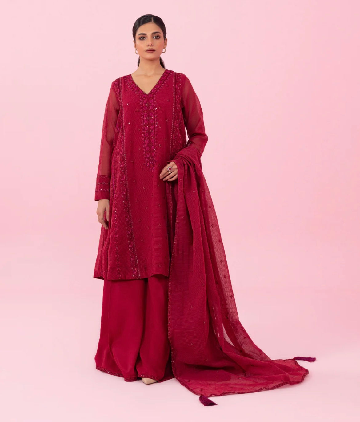 Red 3pcs- Sapphire (large)