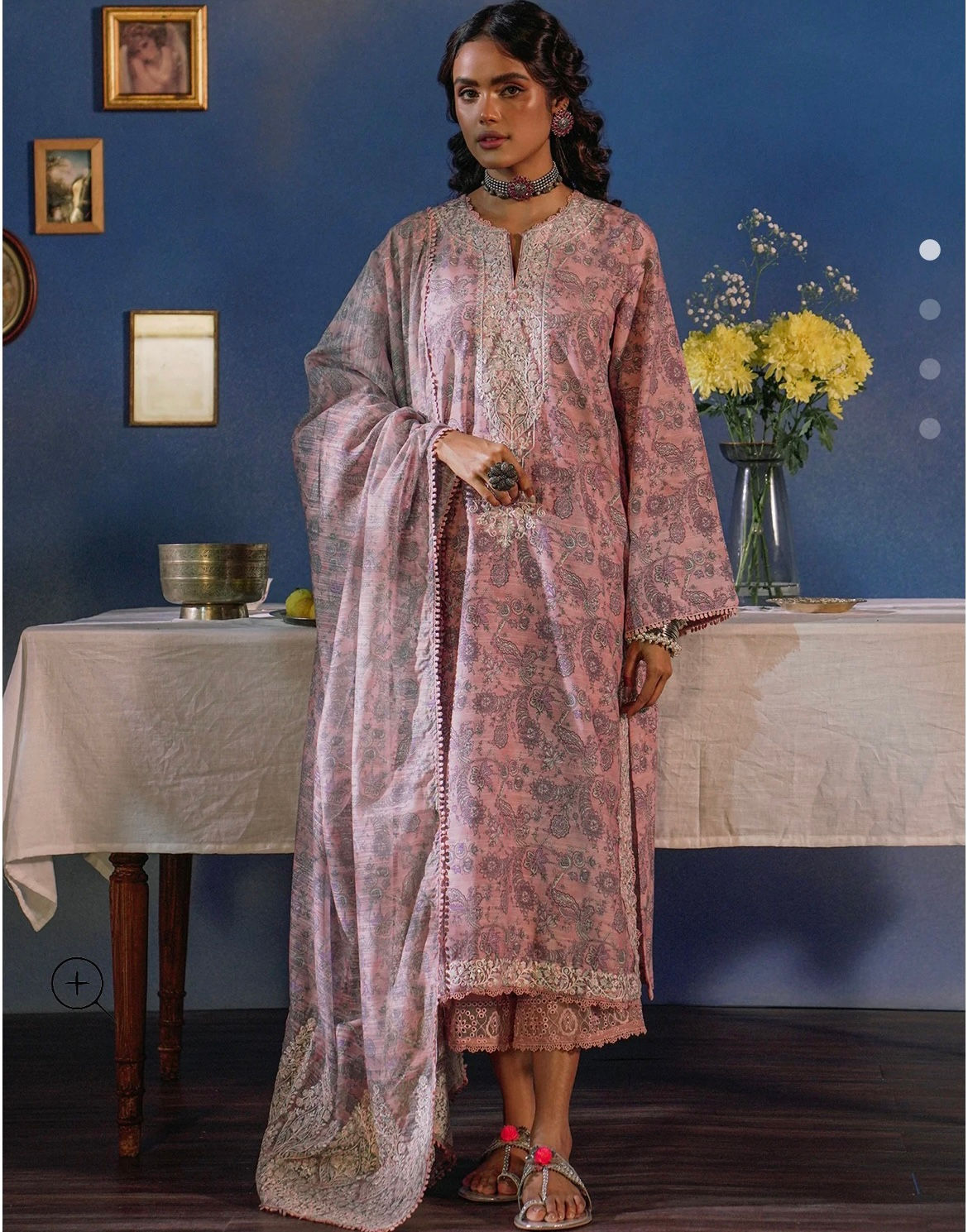 Pink 3pcs- Ethnic (large)