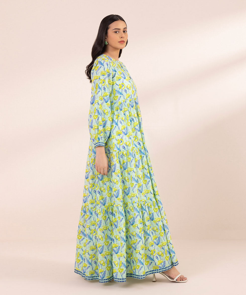 Thumbnail: Green dress- Sapphire (small, medium)