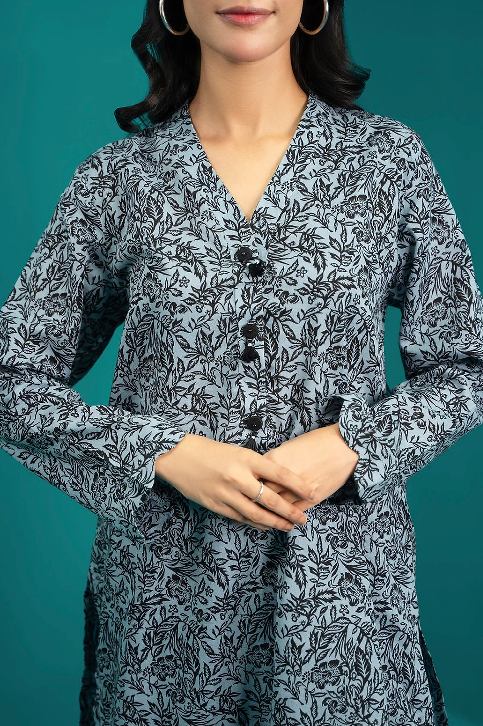 Thumbnail: Grey 2pcs- Kayseria (medium,Xl)
