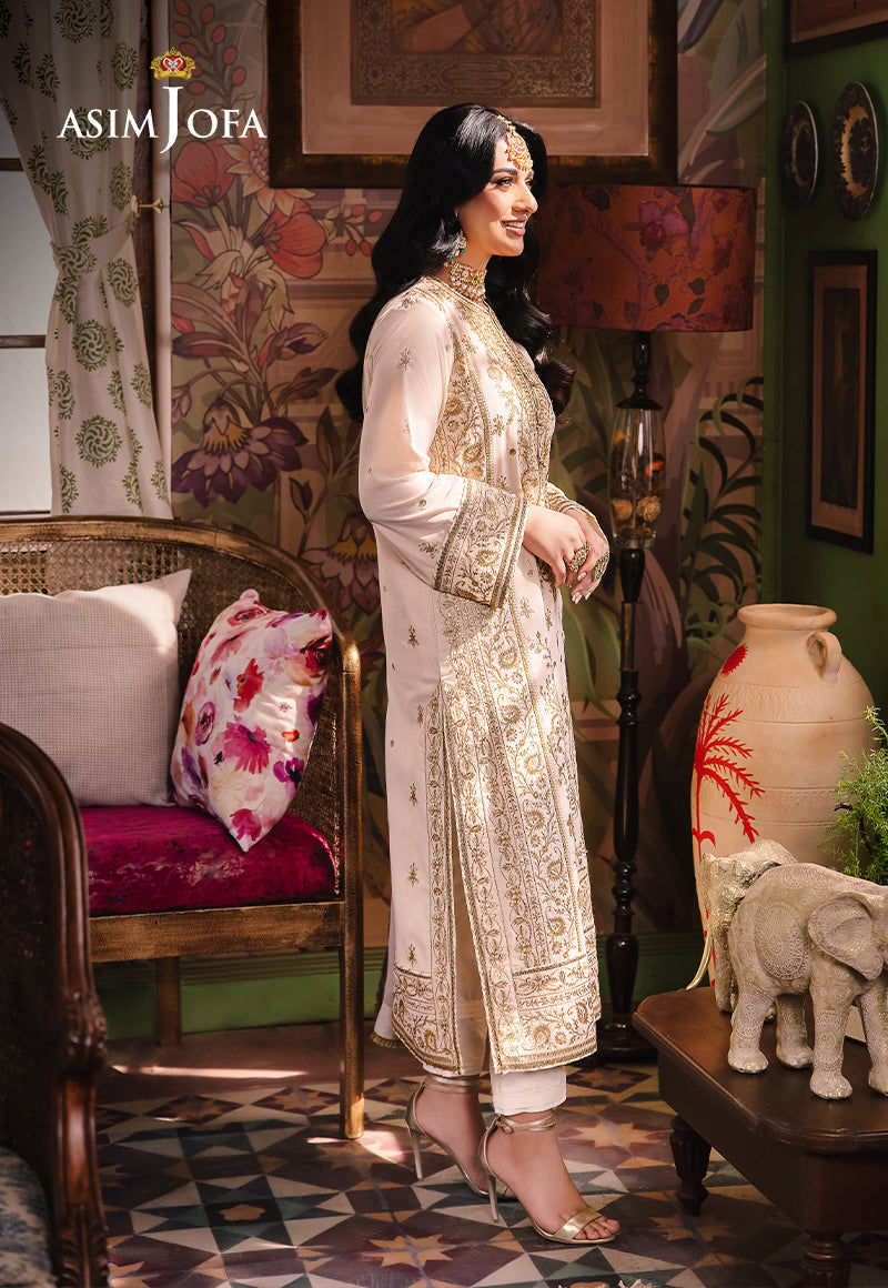 Thumbnail: Off white 3pcs- Asim Jofa (medium)