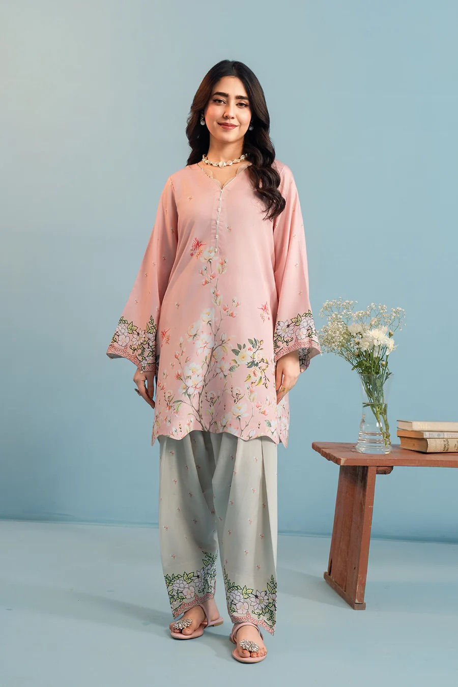 Thumbnail: Pink 2pcs- Panache Apparel (Xl,large, medium,small)