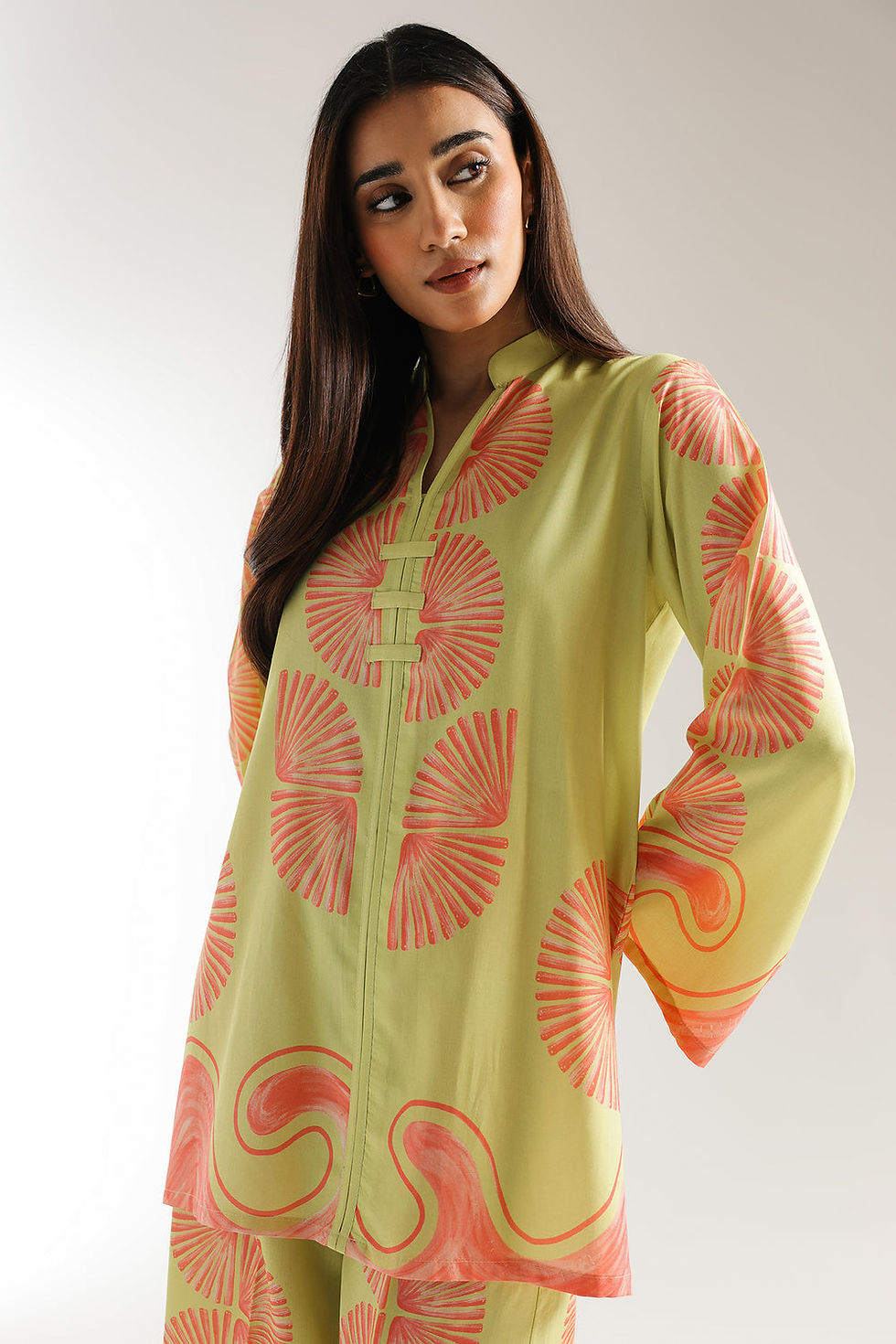 Thumbnail: Green 2pcs- Ethnic (small,large)