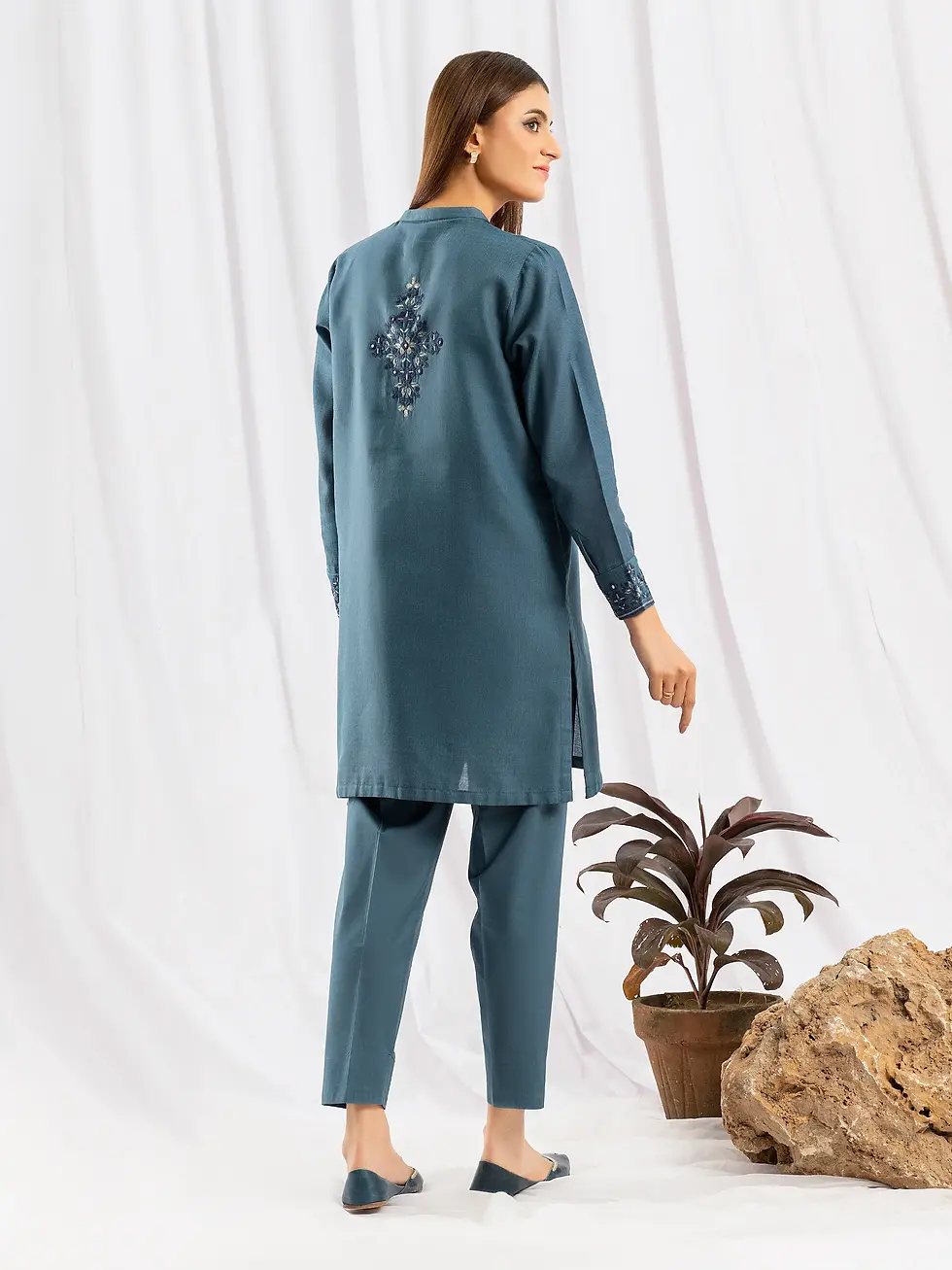 Thumbnail: Teal 2pcs- Limelight (medium,large)