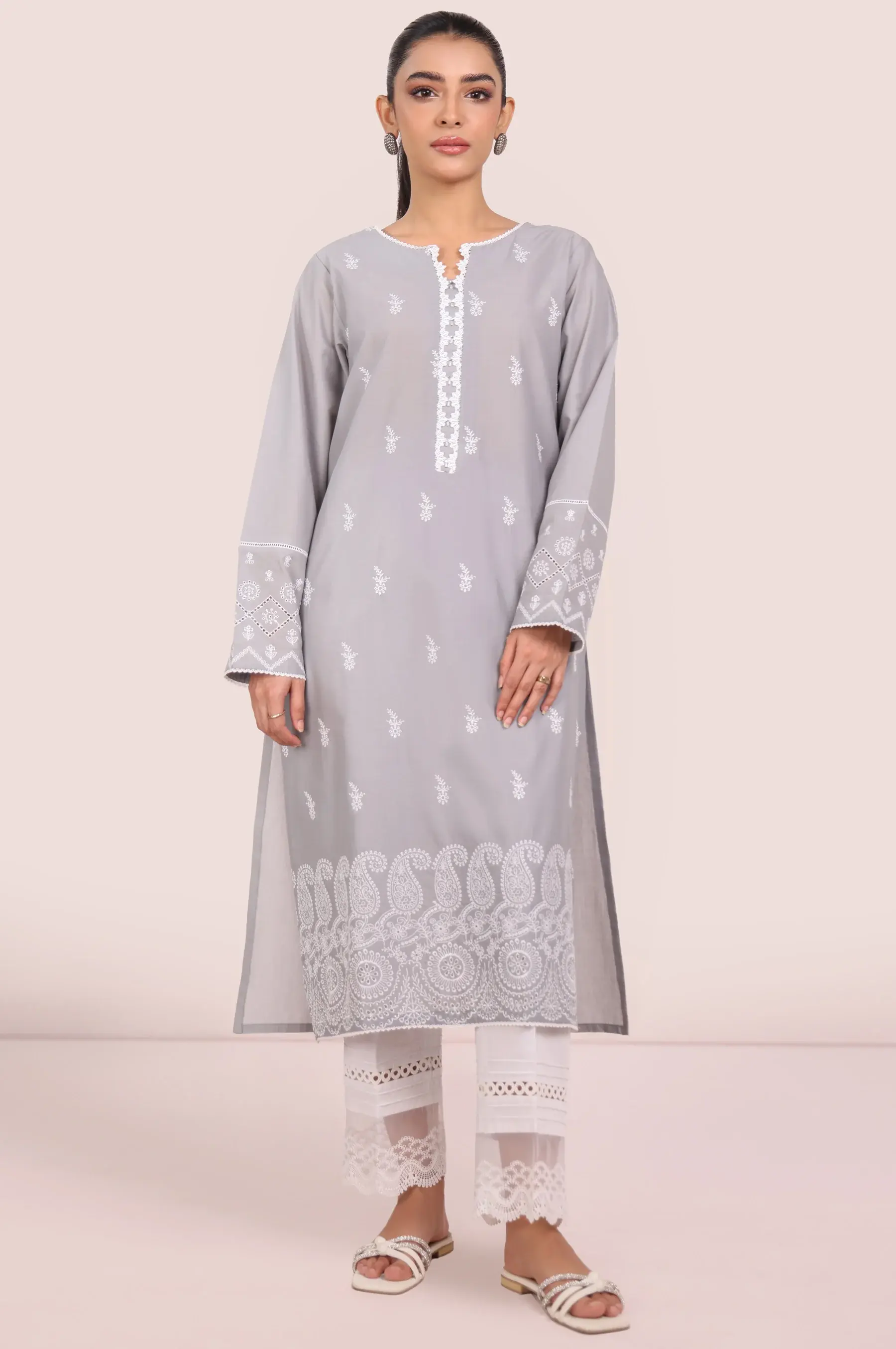 Grey top- Zeen (xl,medium)