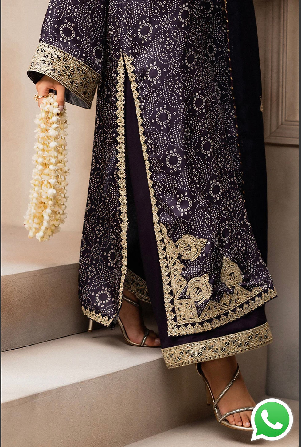 Thumbnail: Purple(Indigo)3pcs- Armas (large,small)