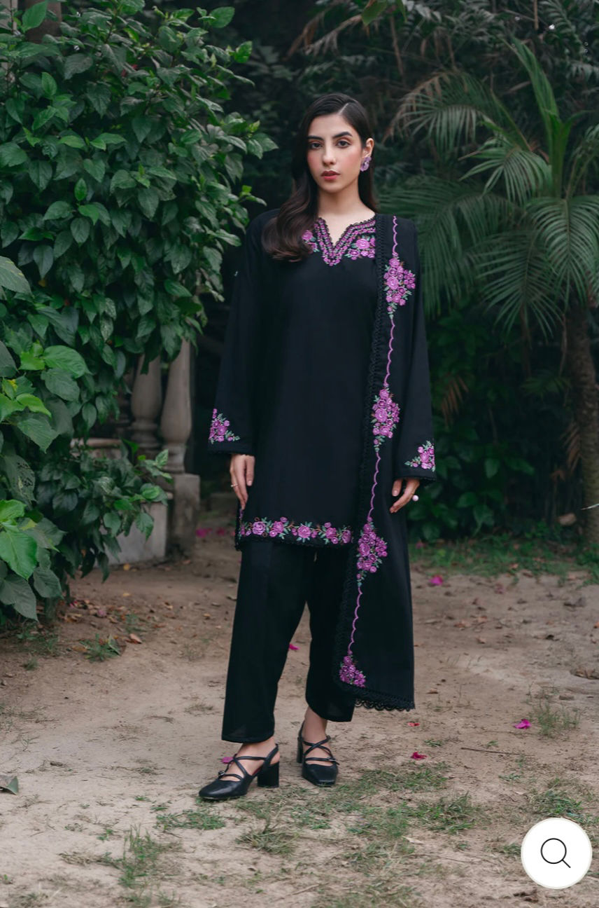 Thumbnail: Black 3pcs- Mannat (small,Xl)