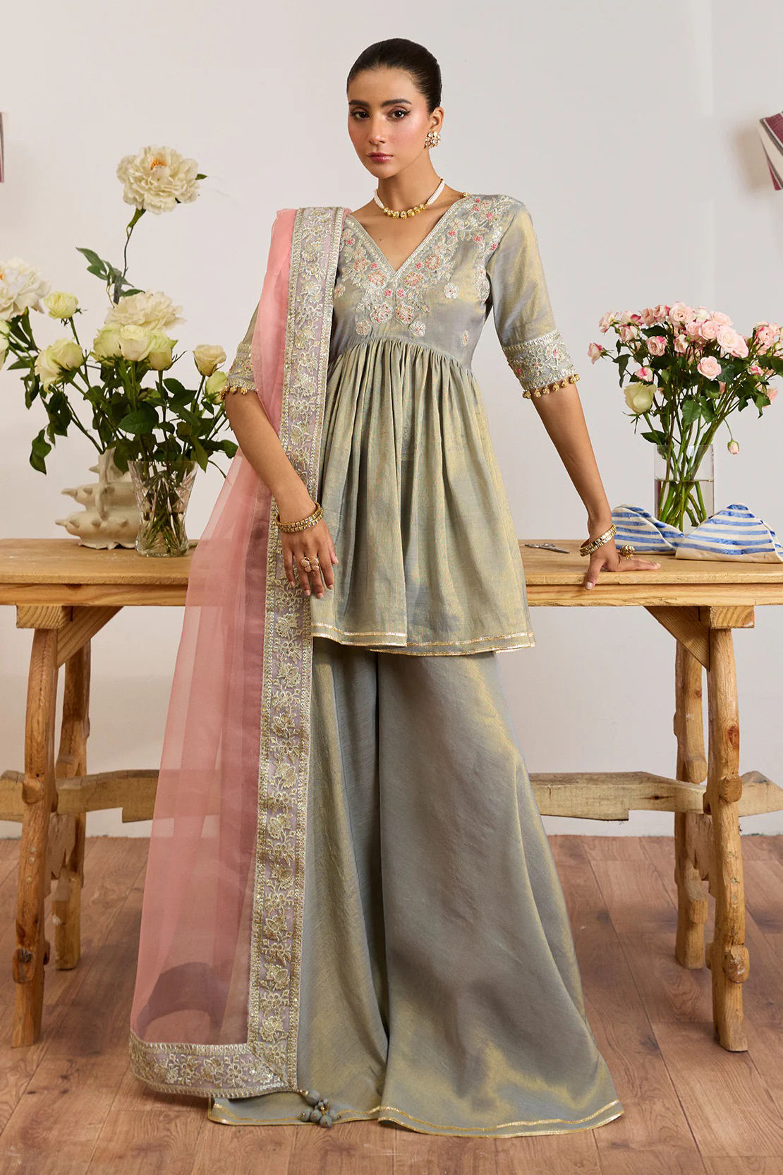 Grey 3pcs- So kamal (medium)