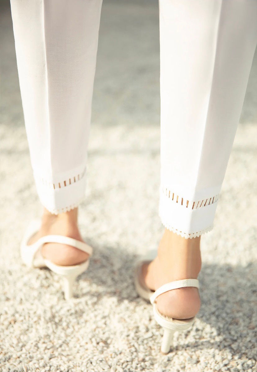 Thumbnail: White trouser -Baroque (xs)
