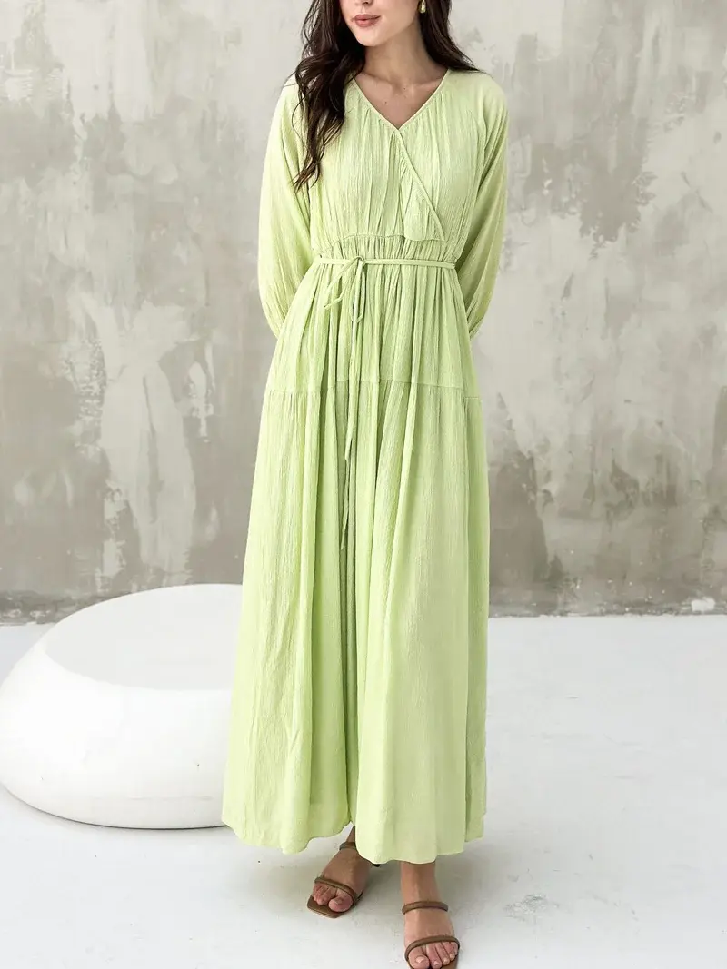 Thumbnail: Green dress- Sowears (medium,large)