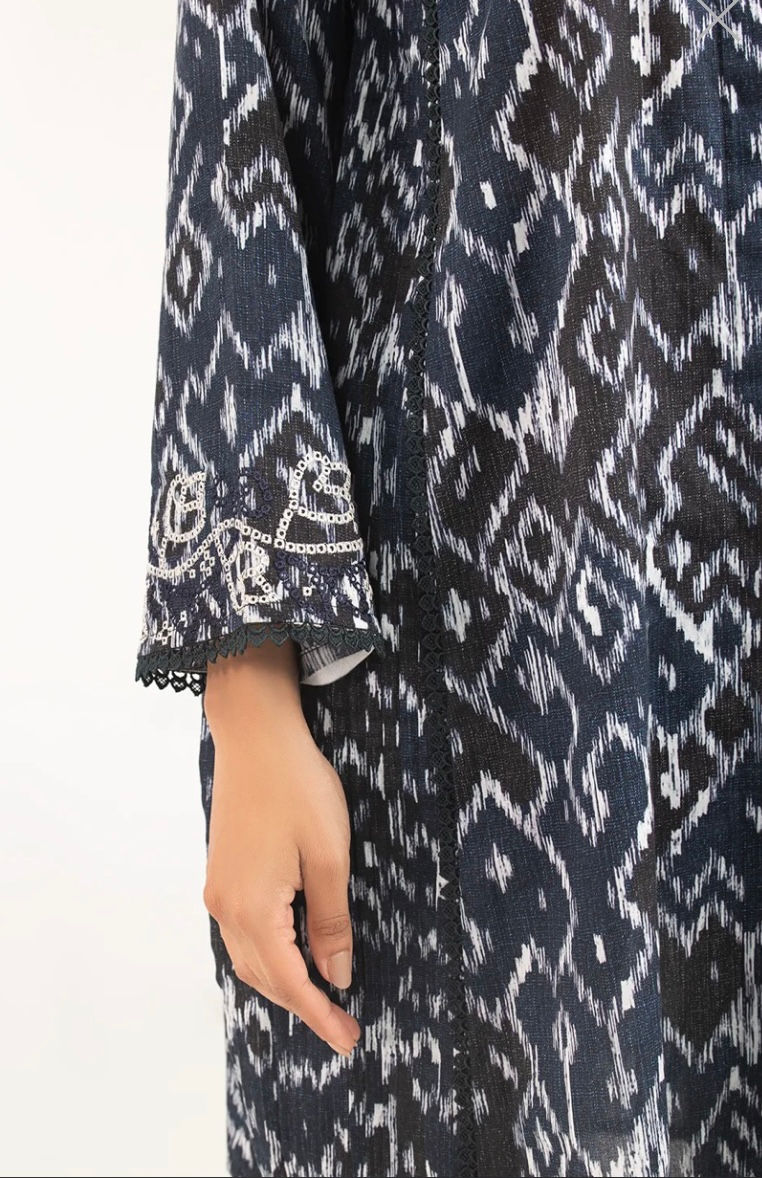 Thumbnail: Blue top- Gul Ahmed (small)