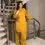 Thumbnail: Mustard 2pcs- Umzay (medium,small)