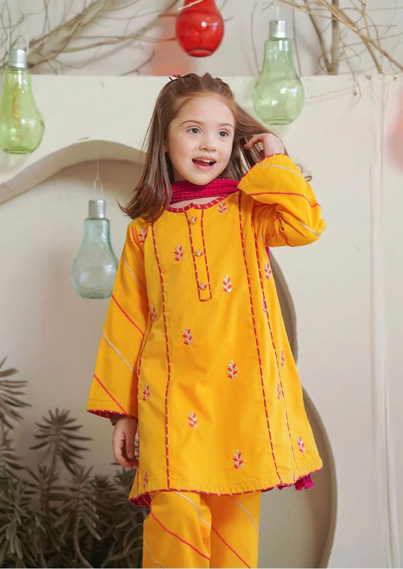 Thumbnail: Orange 3pcs-Ochre (13/14yr)