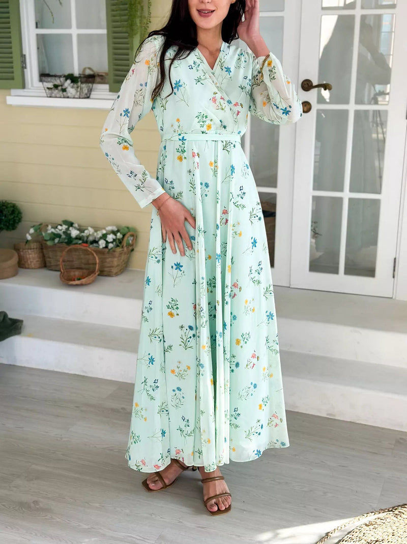 Thumbnail: Green dress- Sowears (medium,large)