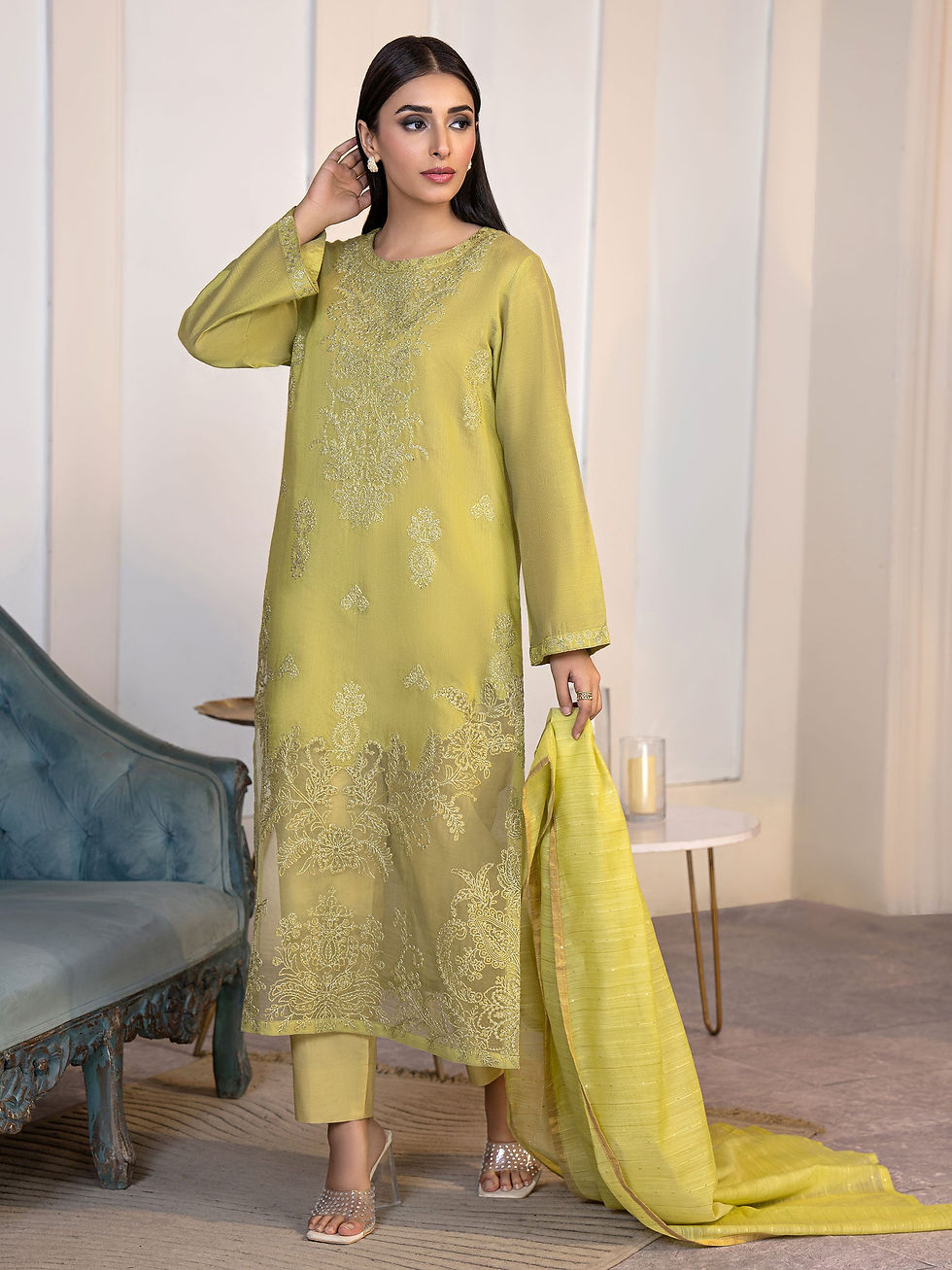 Thumbnail: Green 3pcs- Limelight (medium,small)