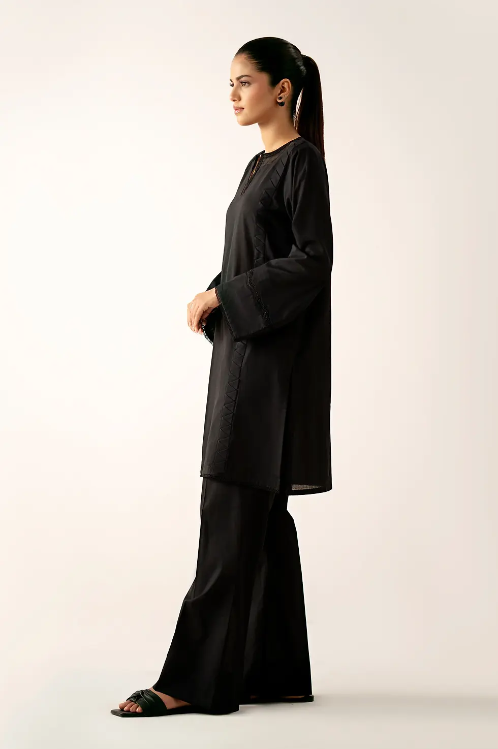 Thumbnail: Black 2pcs- Zeen (medium,large)