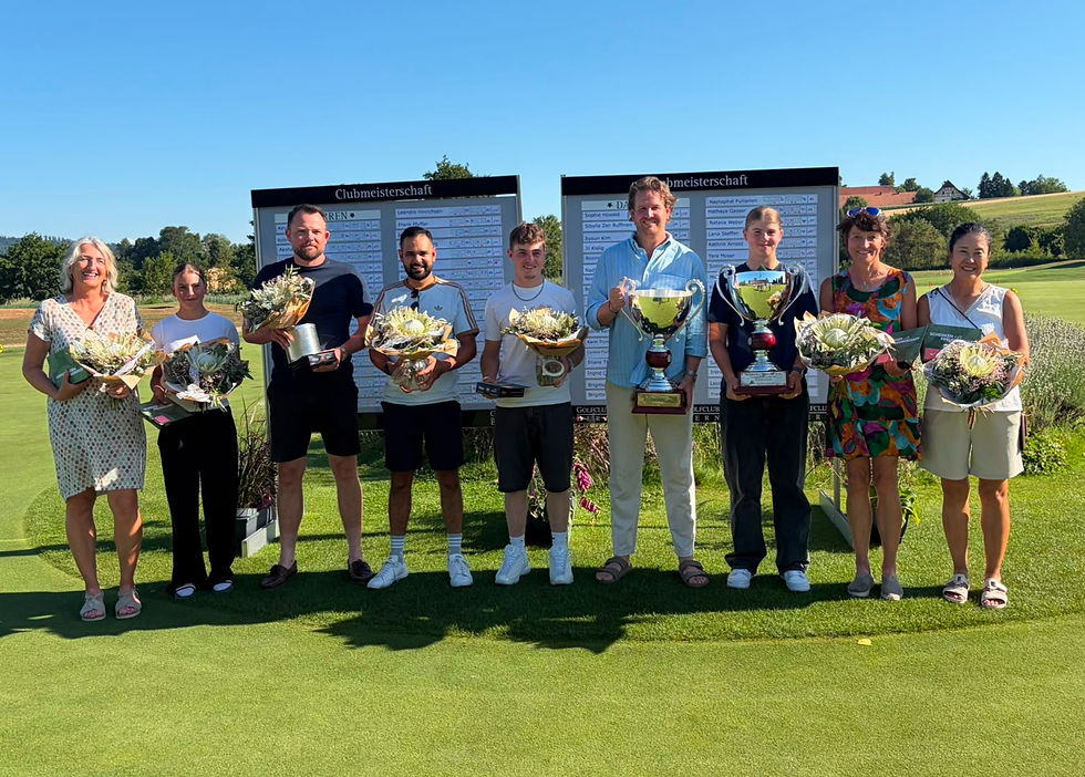Alle Sigerinnen und Sieger der Clubmeisterschaft 2026