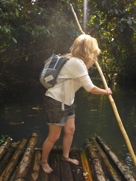 Facebook - just bamboo rafting (harder than it looks)
