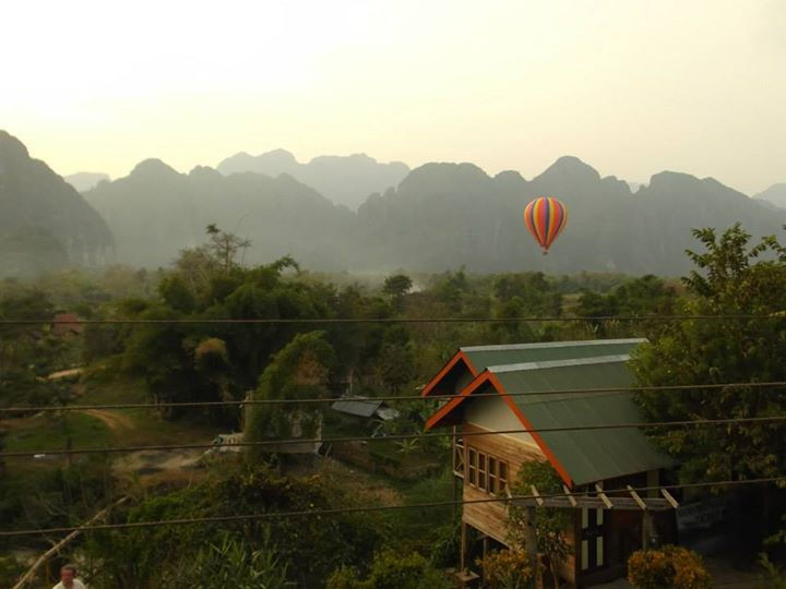 Facebook - Sunset hot air balloon ride