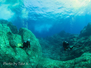 藺灘波島ダイビング写真