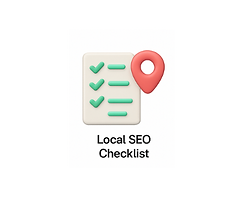 Local SEO checklist by melt marketing.