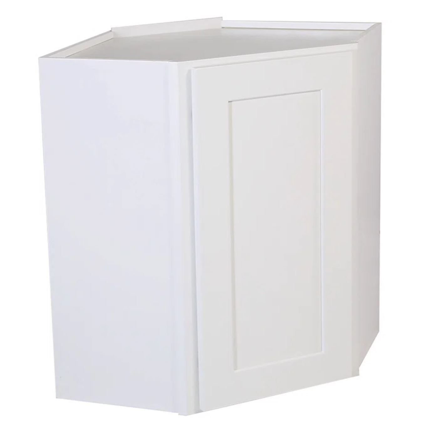 Solid Wood Plywood Base Kitchen Corner Cabinet with One Door & Two Trays
