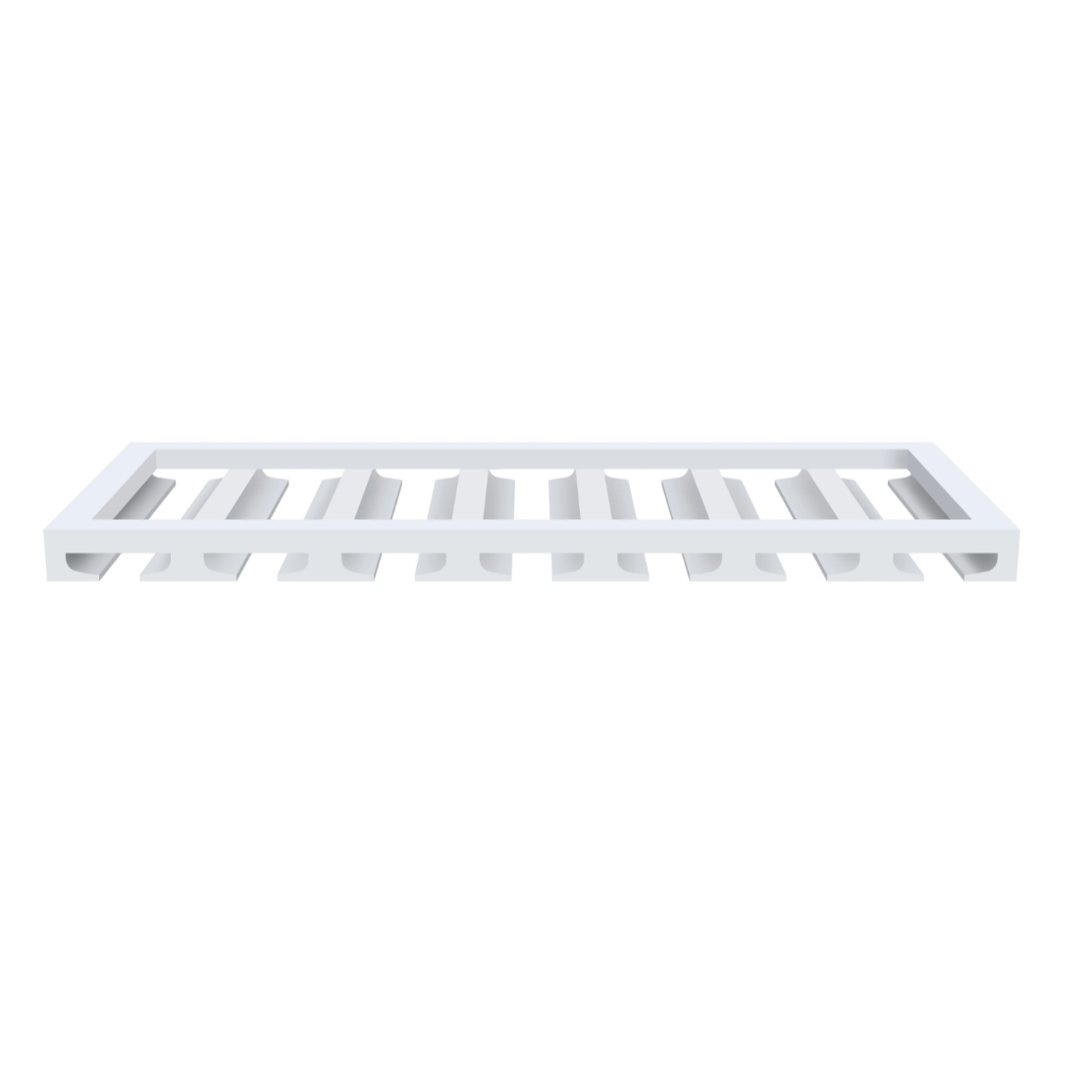Solid Wood Plywood Kitchen Wall Glass Rack