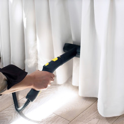 Ironing with Garment Steamer
