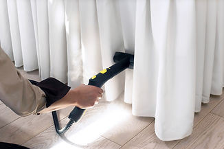 Ironing with Garment Steamer