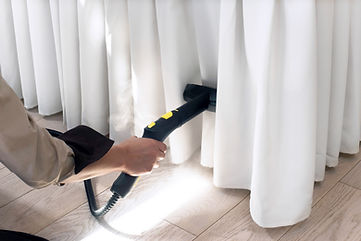Ironing with Garment Steamer