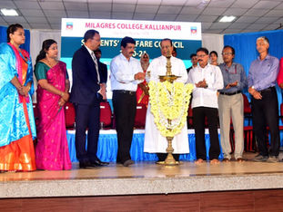 Student Welfare Council Inauguration at Milagres College Kallianpur