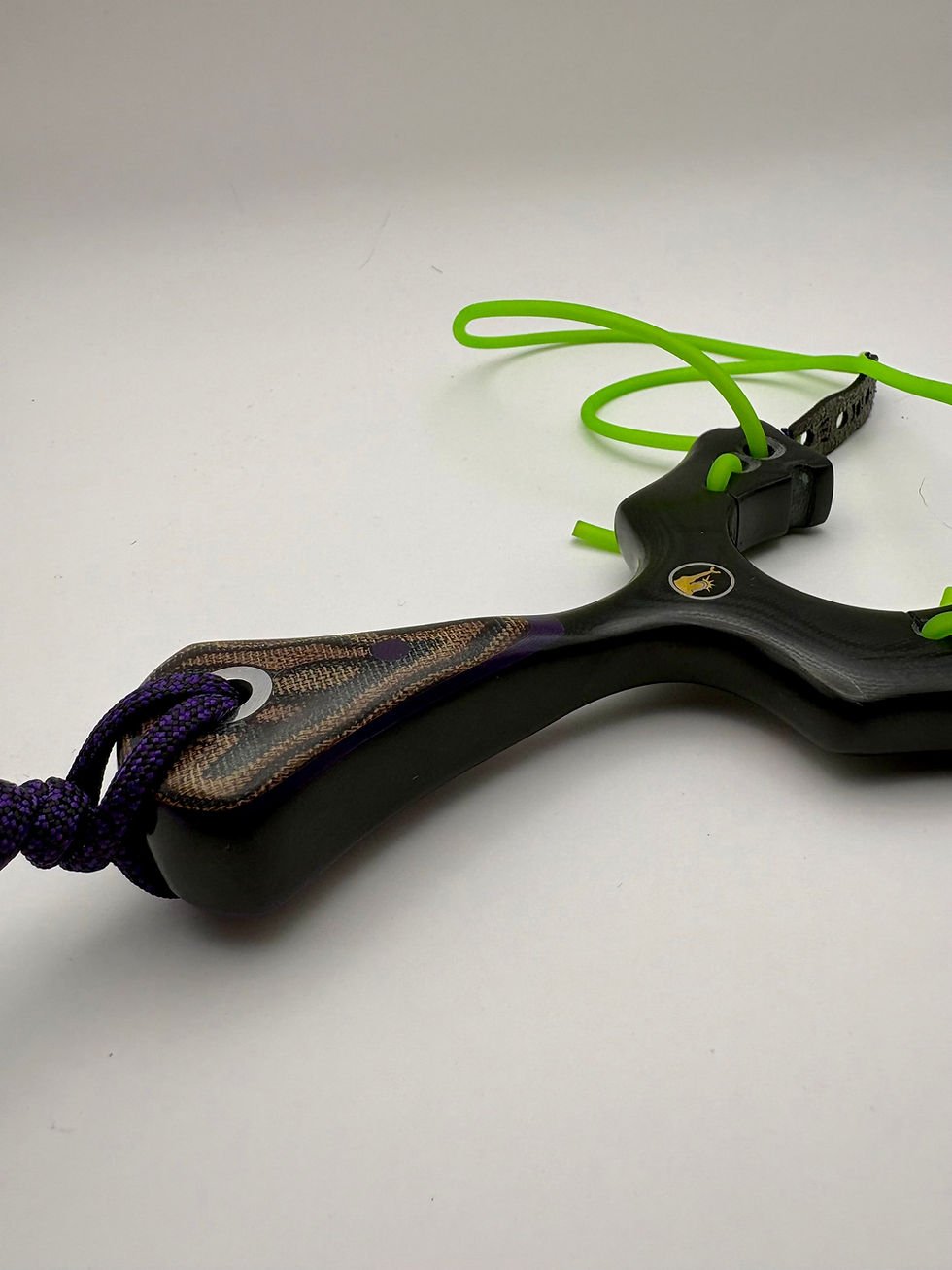 Thumbnail: 90mm OTT G10 Nova Tube and Flat Band Slingshot by Dave Longworth