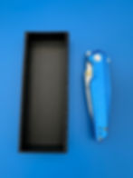 Thumbnail: EDC Blue Folding Knife