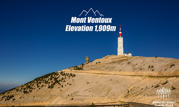Mont Ventoux with Braking Away Cycling Tours