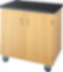 Mobile storage cabinet