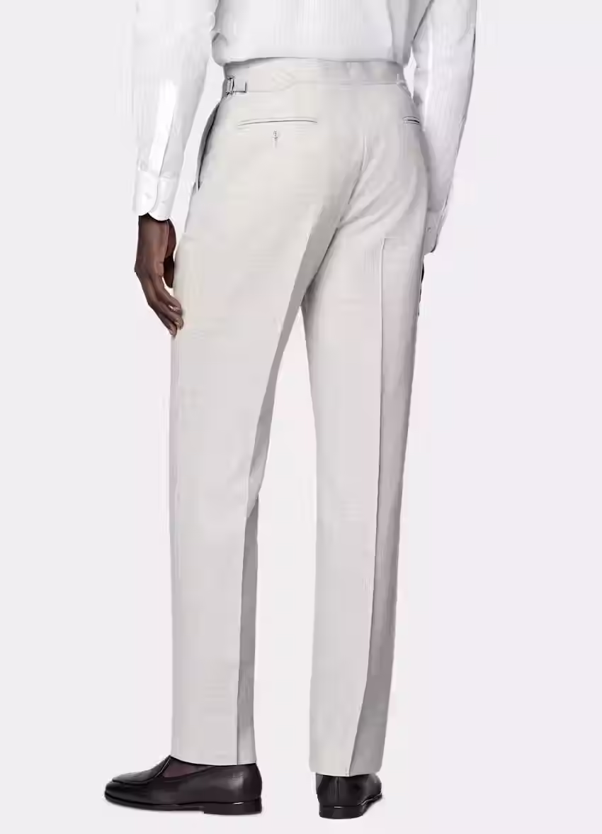 Miniatura: Terno Linho Cinza