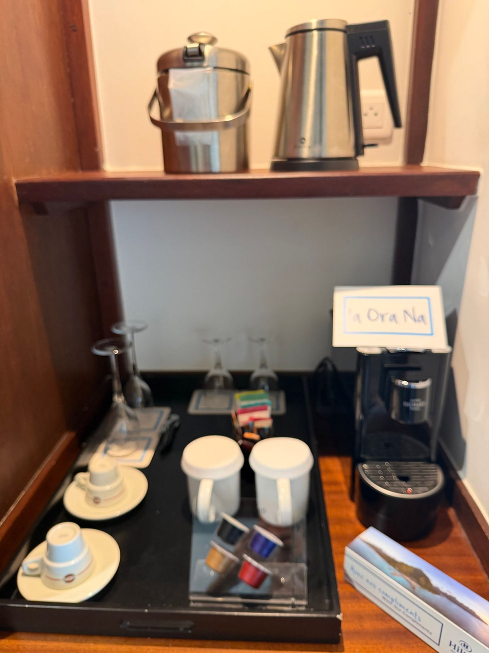 Coffee is VERY strong-