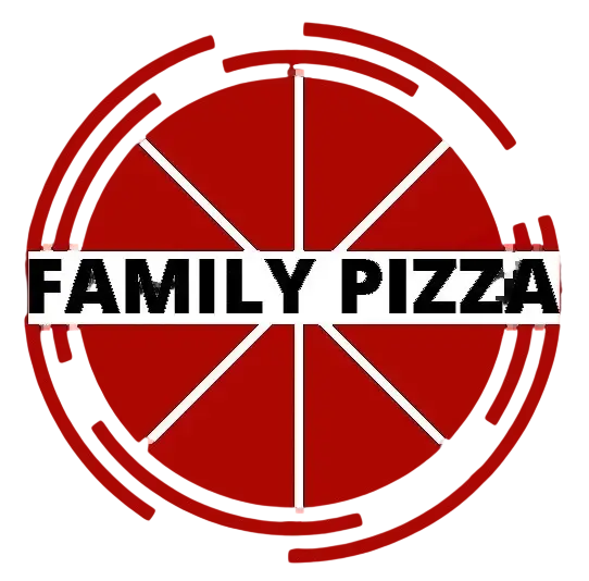 Badge HALAL vert rond certifié pour Family Pizza