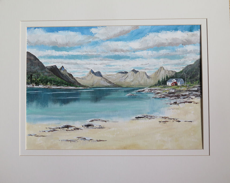 Mefjorden, Senja, Norway