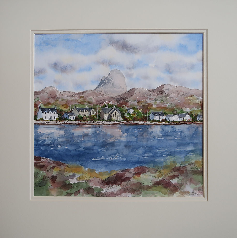 Suilven from Lochinver