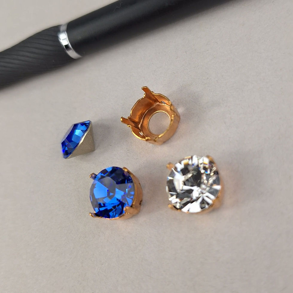 Thumbnail: Swarovski 1028 Xillion chaton SS47