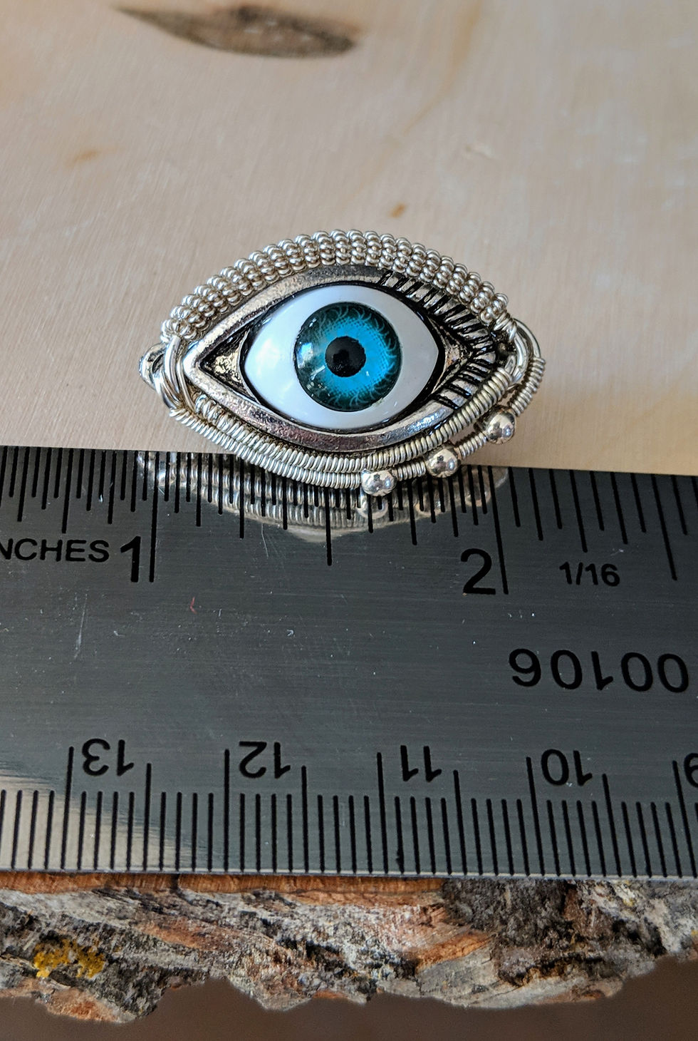 Thumbnail: Wire Wrap Third Eye Pin