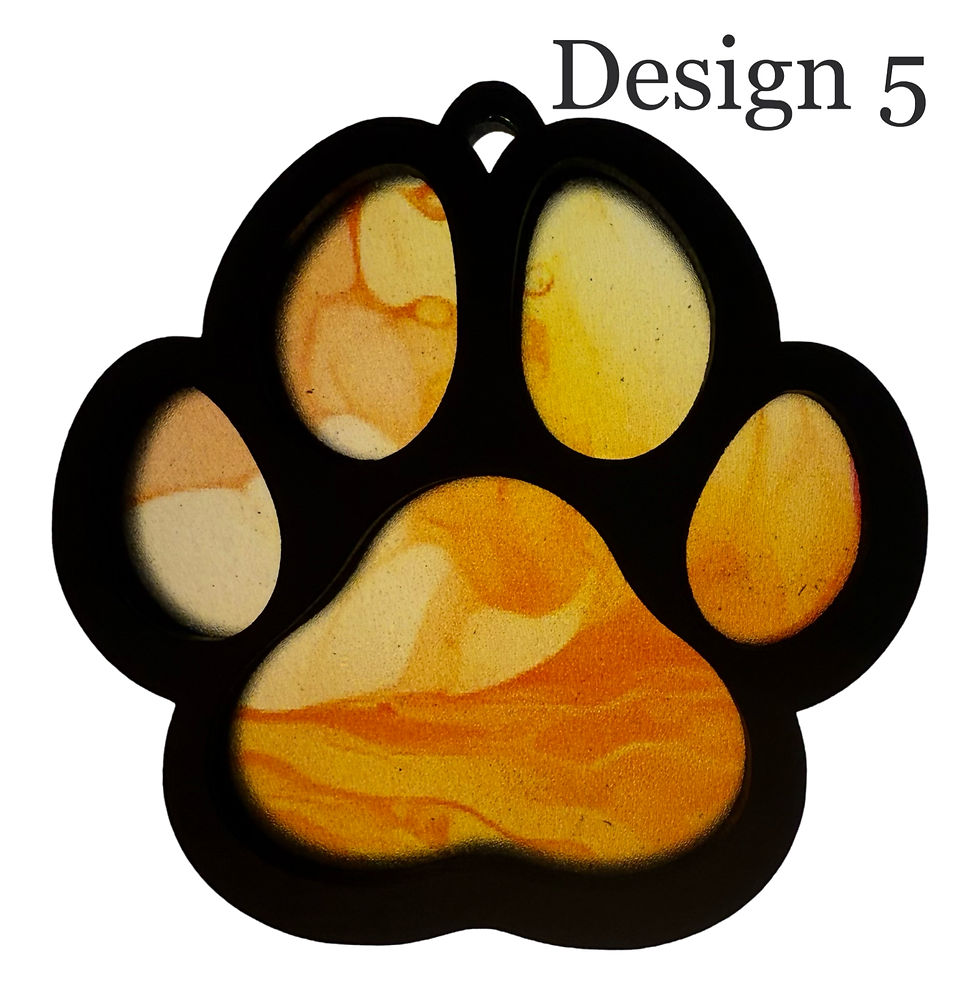 Thumbnail: Mini Paw Print Charms - 2