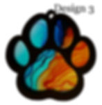 Thumbnail: Mini Paw Print Charms - 2