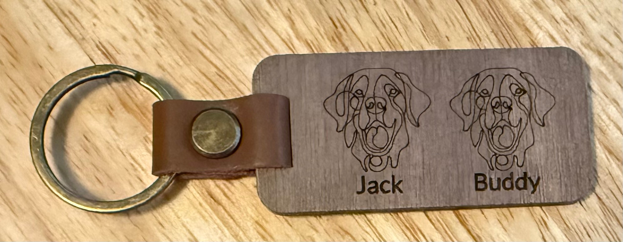 Emergency Contact Keychains